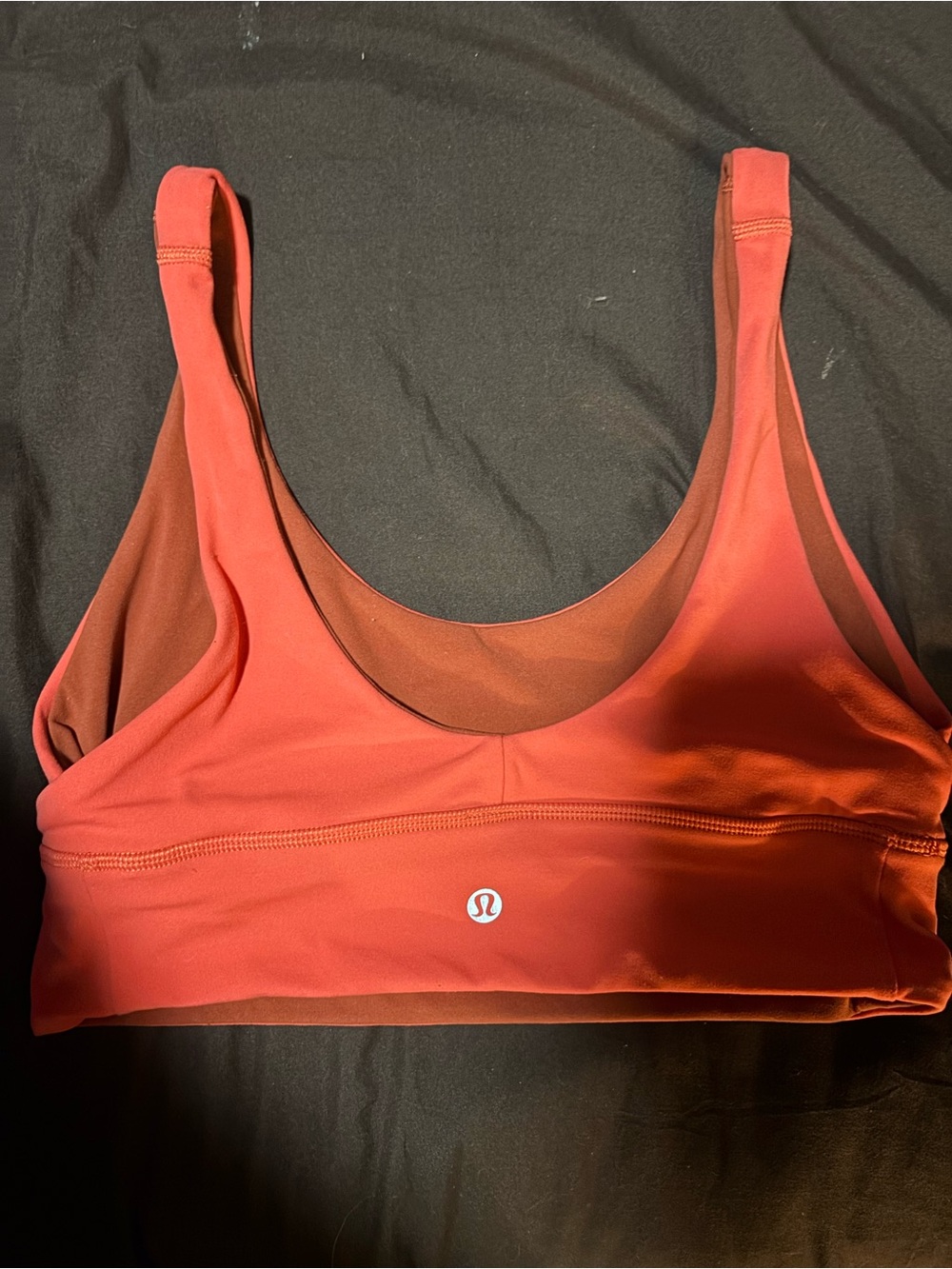 lululemon athletica Coral Scoop-Back Sports Bra